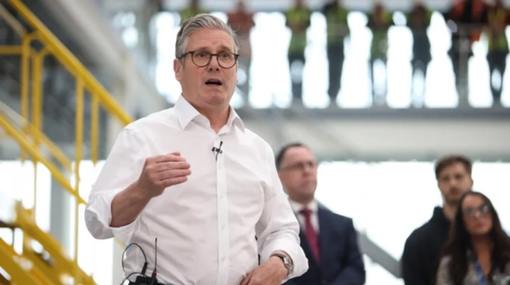 Keir Starmer ‘angry’ at Nigel Farage over migration remarks