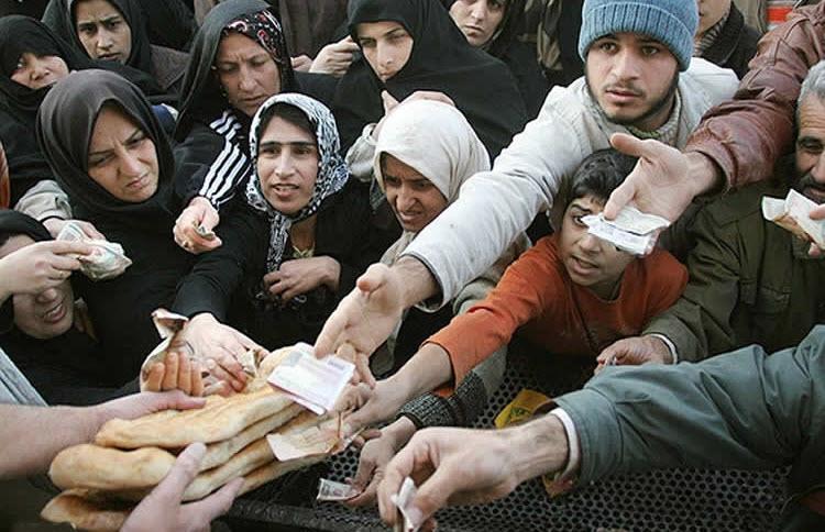 sanctions impact Iran economy inflation rising in Tehran markets