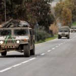 Lebanon Israel conflict update map of border region highlighting conflict zones