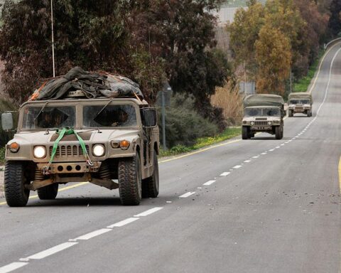 Lebanon Israel conflict update map of border region highlighting conflict zones