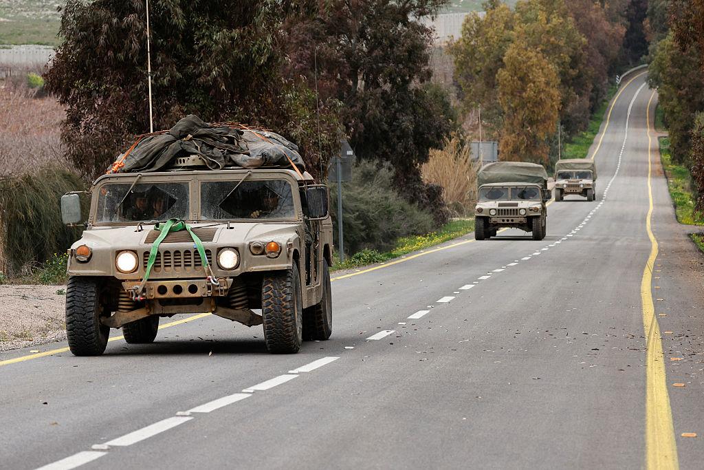 Lebanon Israel conflict update map of border region highlighting conflict zones