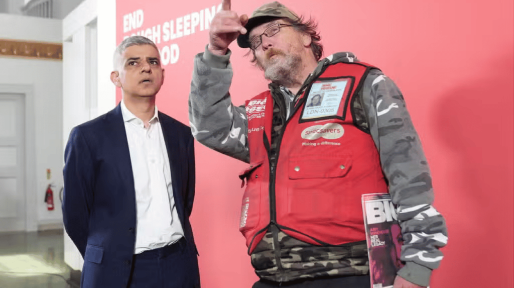 London Mayor Sadiq Khan Vows to Eradicate Rough Sleeping