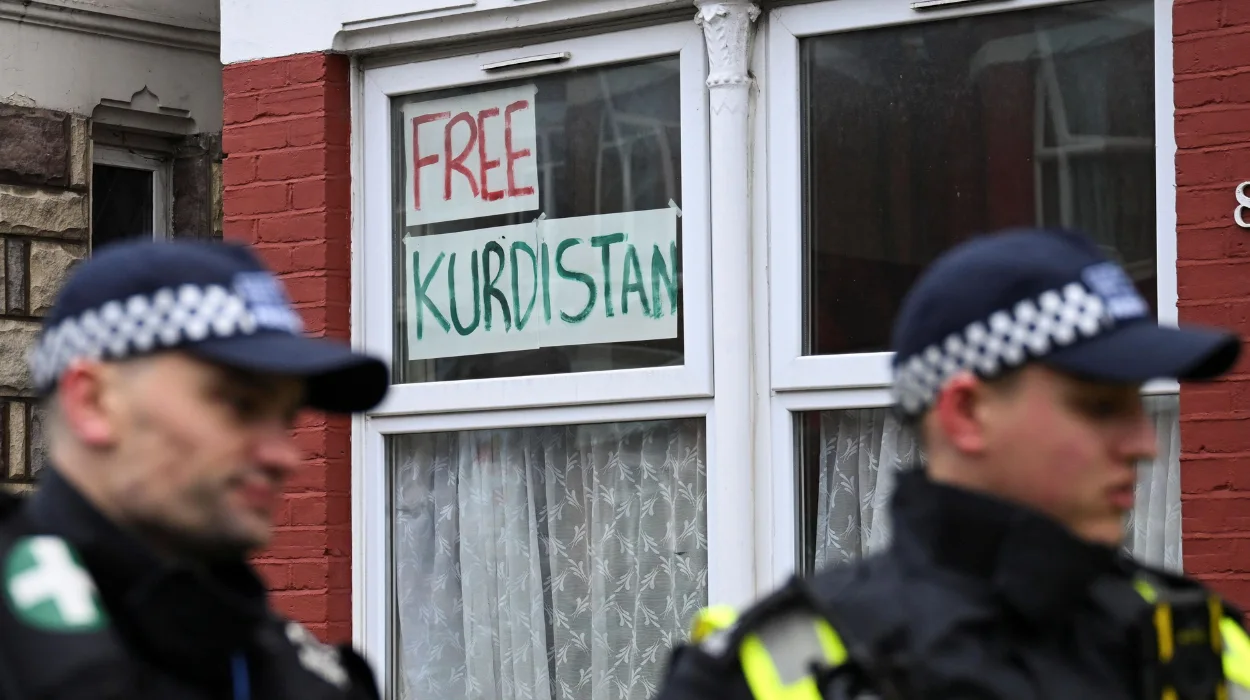 London police charge six over alleged involvement with banned Kurdish group