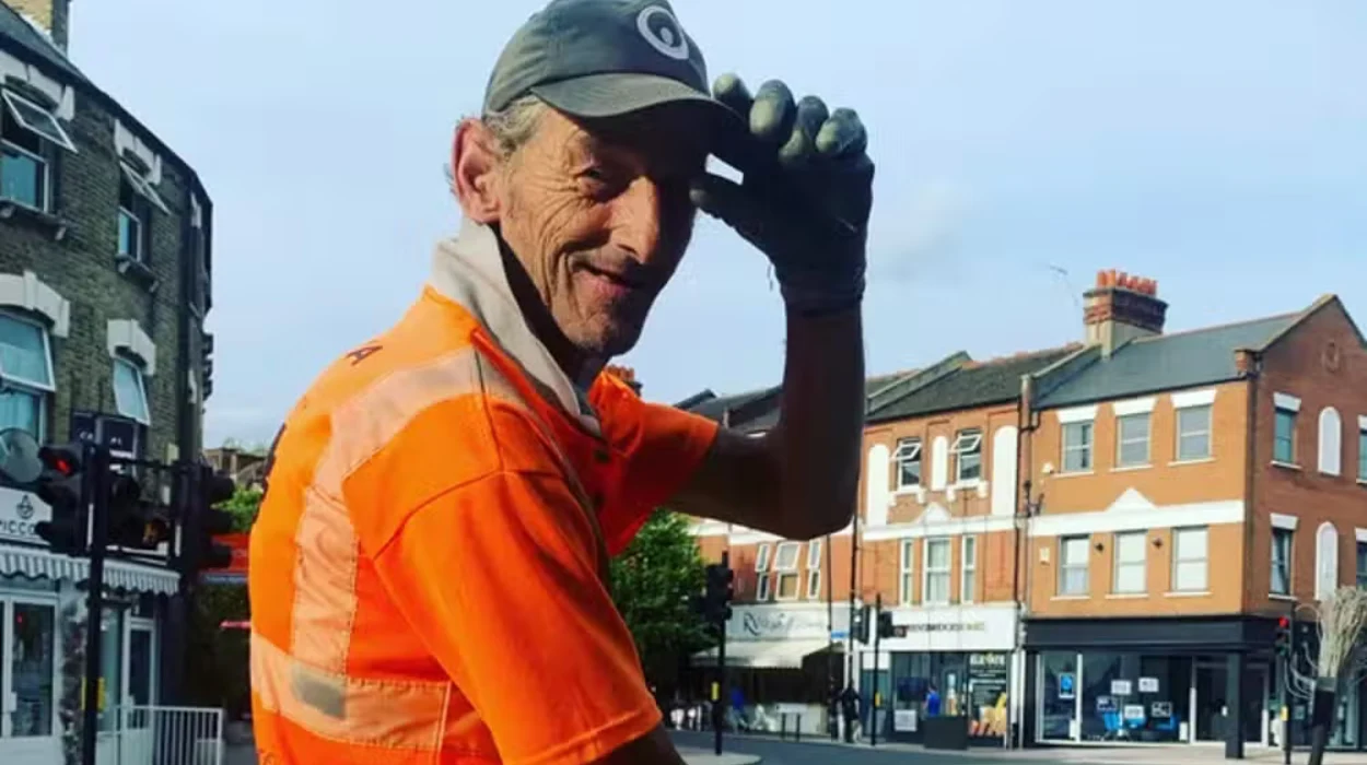 Londoners raise £3,000 for road sweeper's holiday
