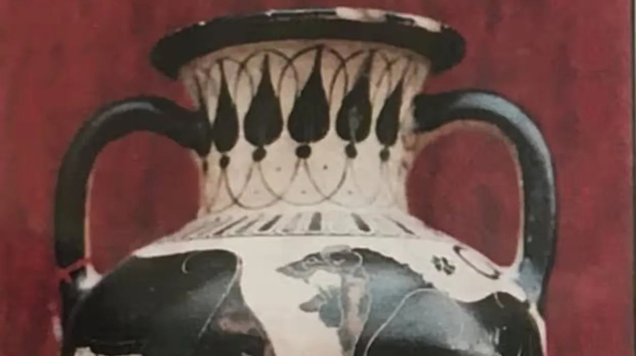 Looted Greek vase pulled from sale by London gallery