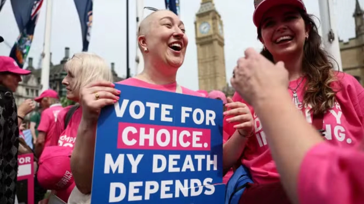 MPs supported bill to legalize assisted dying in England and Wales