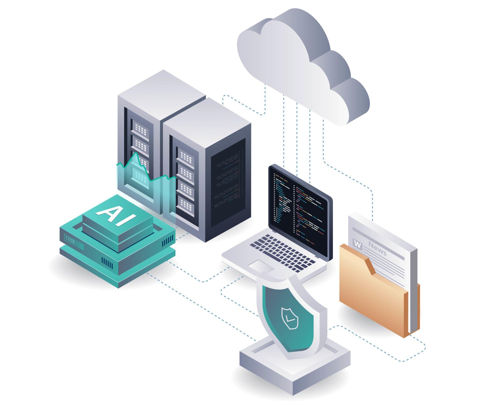 AI server technology supporting advanced artificial intelligence data centers
