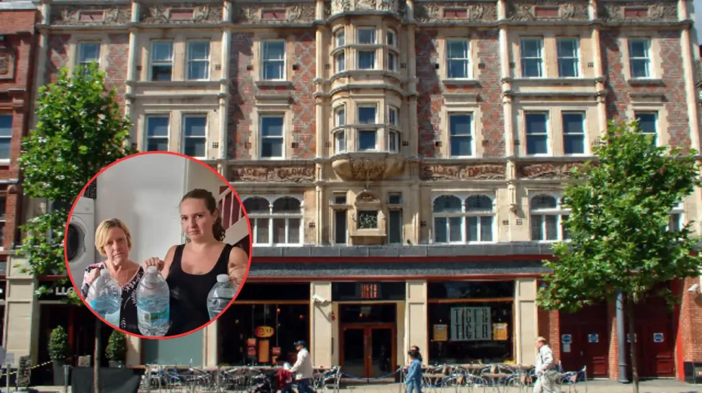 Maxine and daughter from Croydon hit by Thames water leak