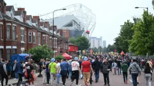 Mayor Andy Burnham leads Old Trafford Regeneration