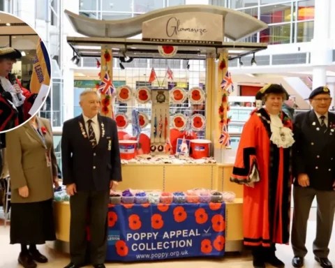 Mercury Shopping Centre in Havering hosts Poppy Appeal 2025