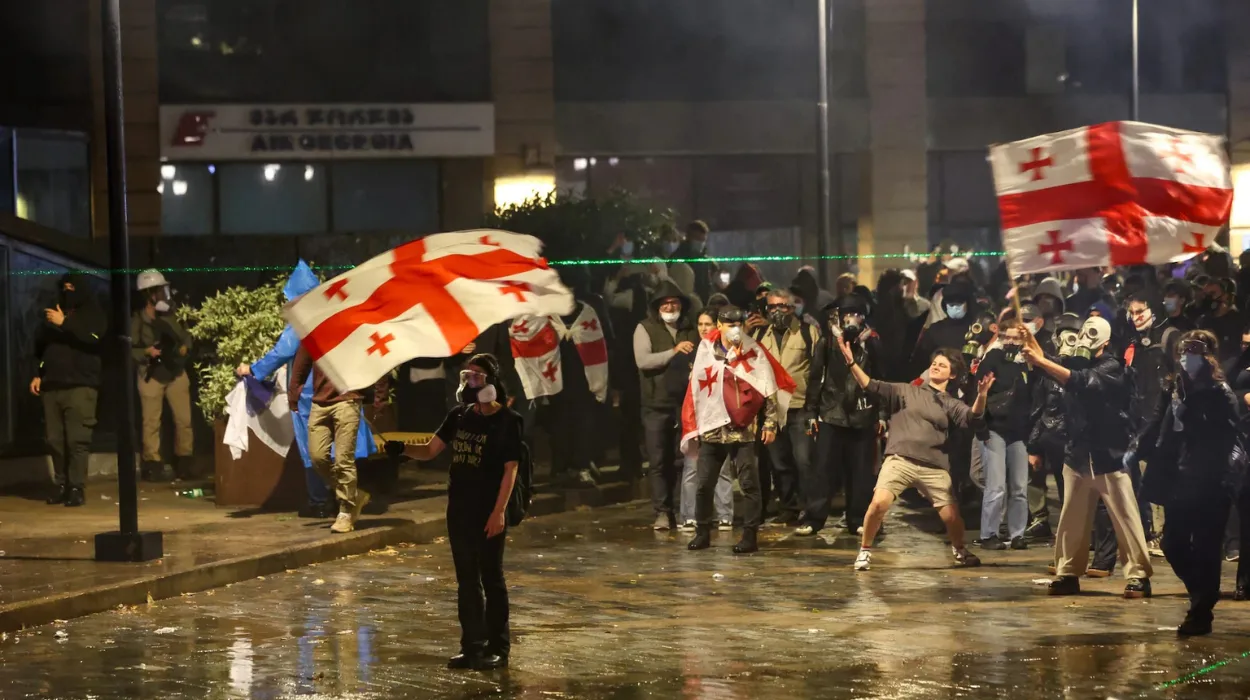 Moscow accuses Brussels of coup attempt in Georgia