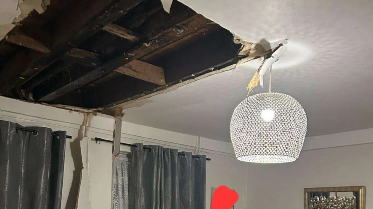Mother of three in Southwark frightened by second roof collapse