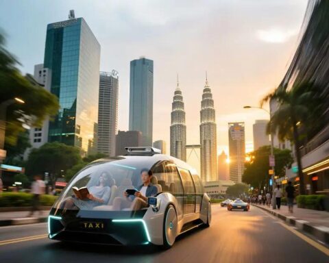 AI mobility innovations DeepRoute.ai autonomous driving system in car