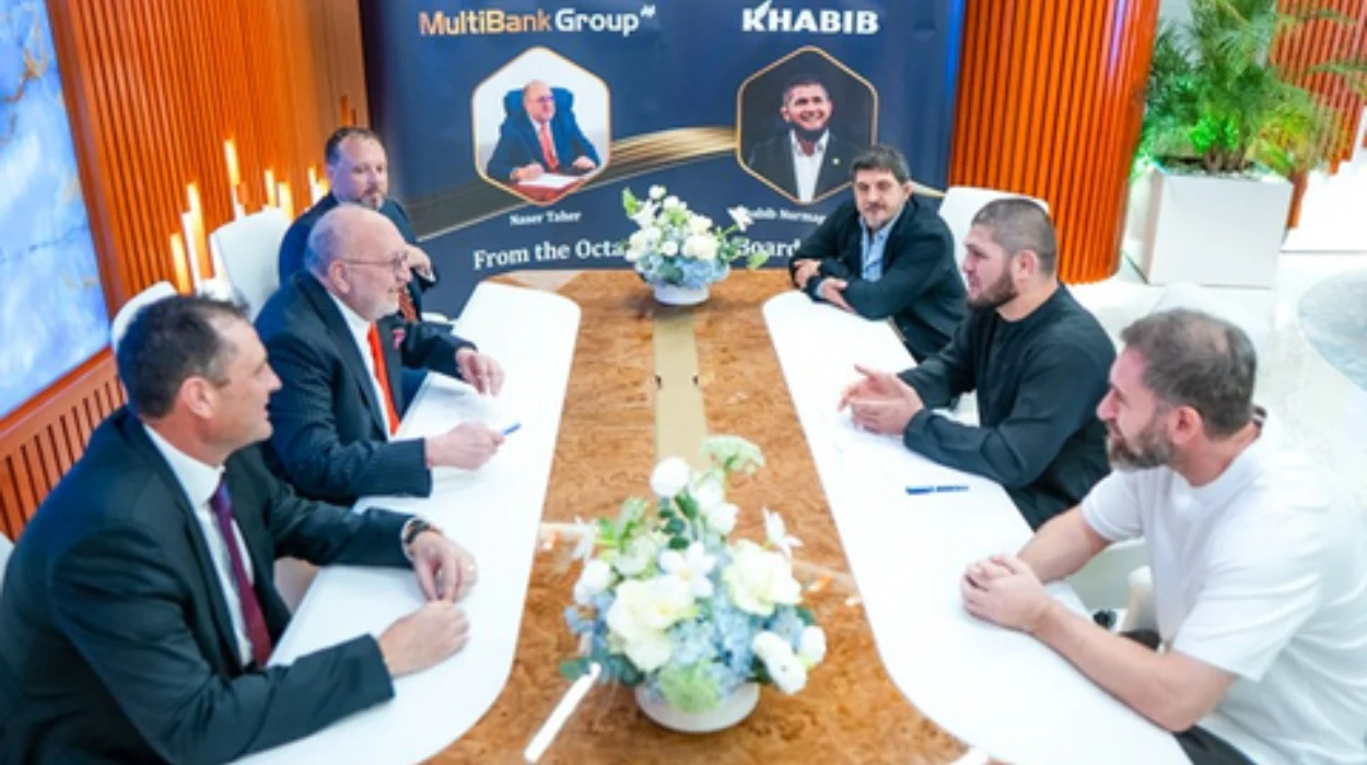 MultiBank Group and Khabib Nurmagomedov Launch an Exclusive Worldwide Multi-Billion-Dollar Joint Venture to Build the World’s First Regulated Tokenized Sports Ecosystem