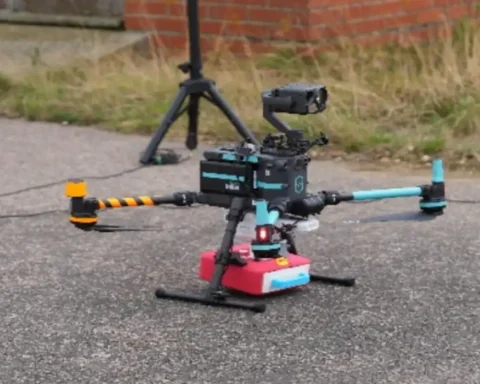 NHS trials drone delivery for heart defibrillators