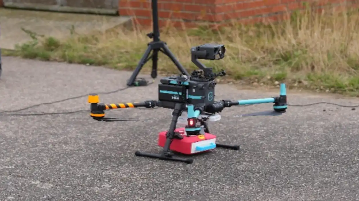 NHS trials drone delivery for heart defibrillators