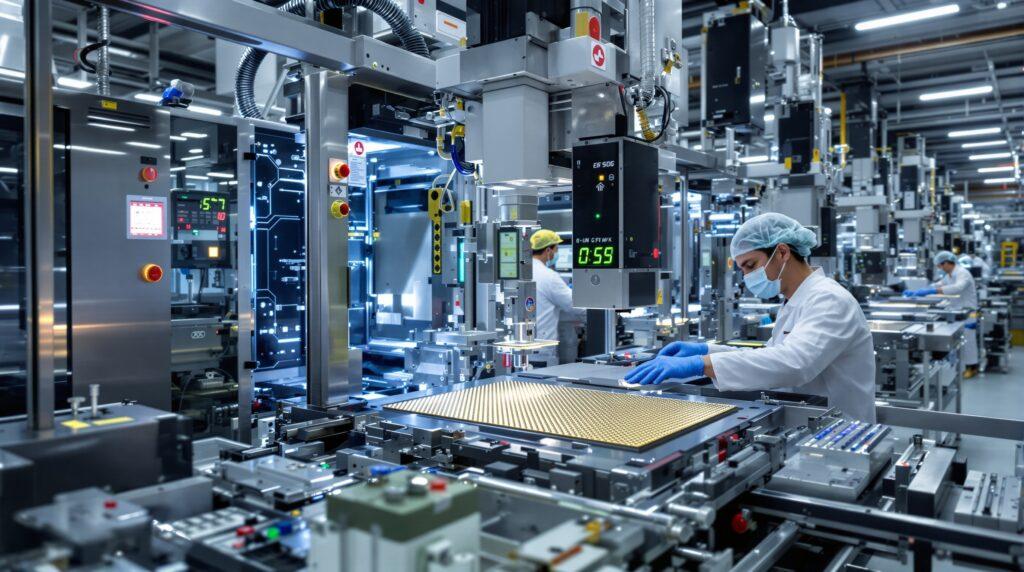 Artificial intelligence chip production increasing during global AI semiconductor race