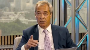 Nigel Farage calls Peter Kyle's remarks ‘below the belt’