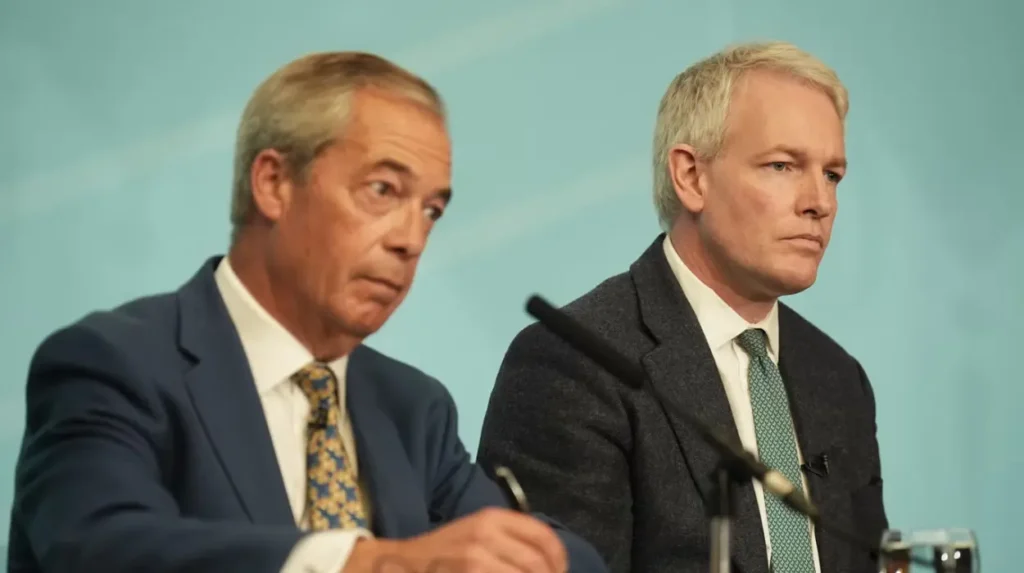 Nigel Farage secures first Tory MP defector, Danny Kruger