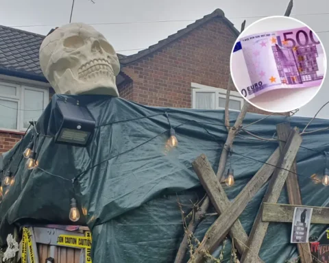 Northolt’s haunted house raises 500 Euros for local hospice
