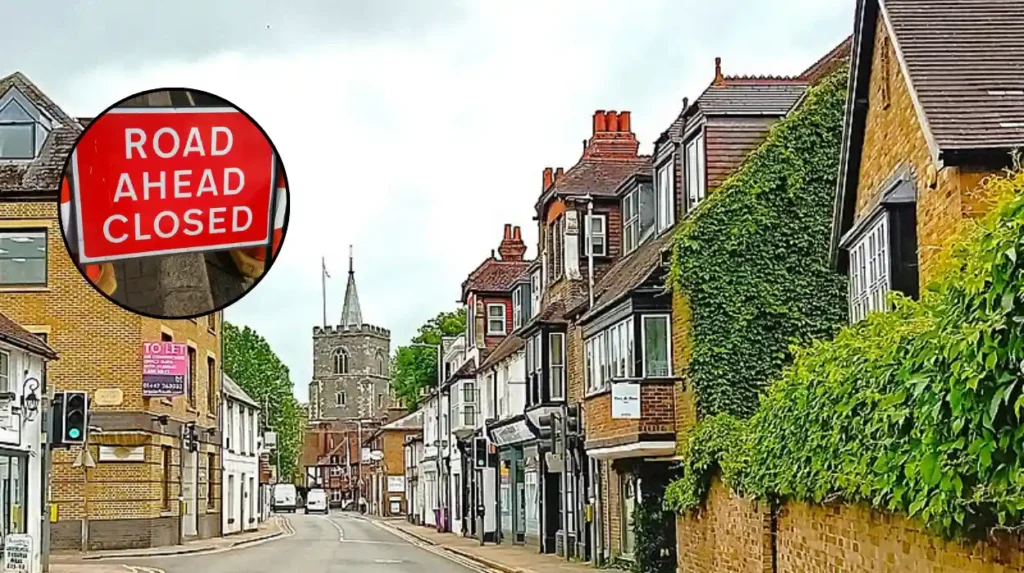 Northwood sinkhole forces road closure in Hillingdon