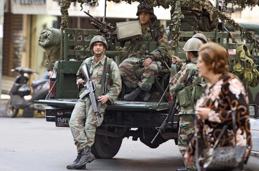 Beirut skyline during Beirut security tensions in 2026 Lebanon