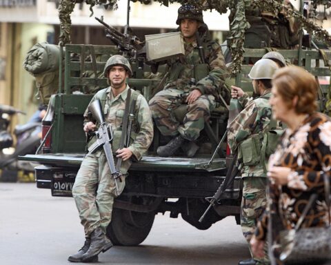 Beirut skyline during Beirut security tensions in 2026 Lebanon