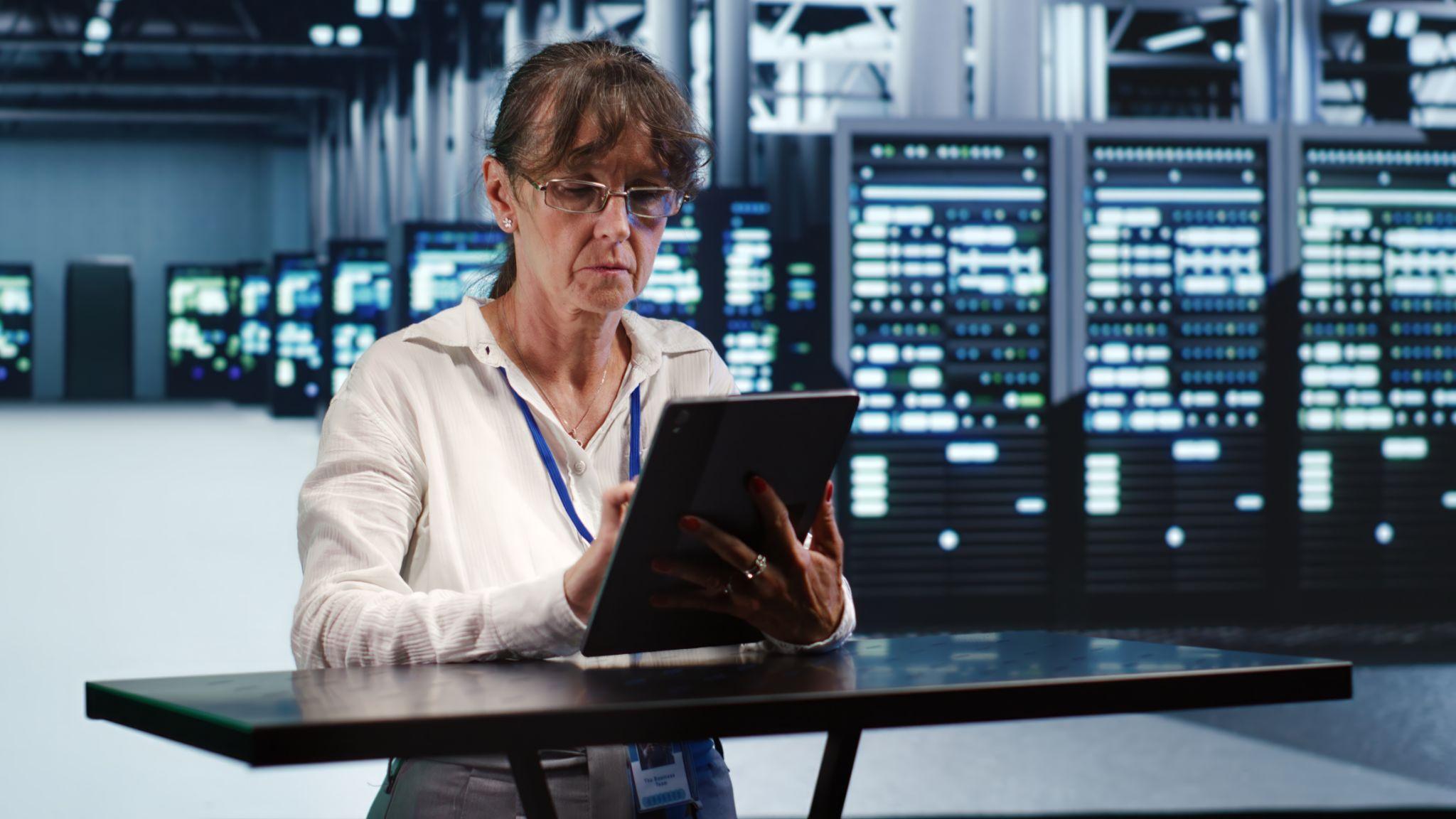 AI Data Center Expansion Surges as ASML Raises Forecast 1 AI data center expansion with high-performance server racks powering global computing demand