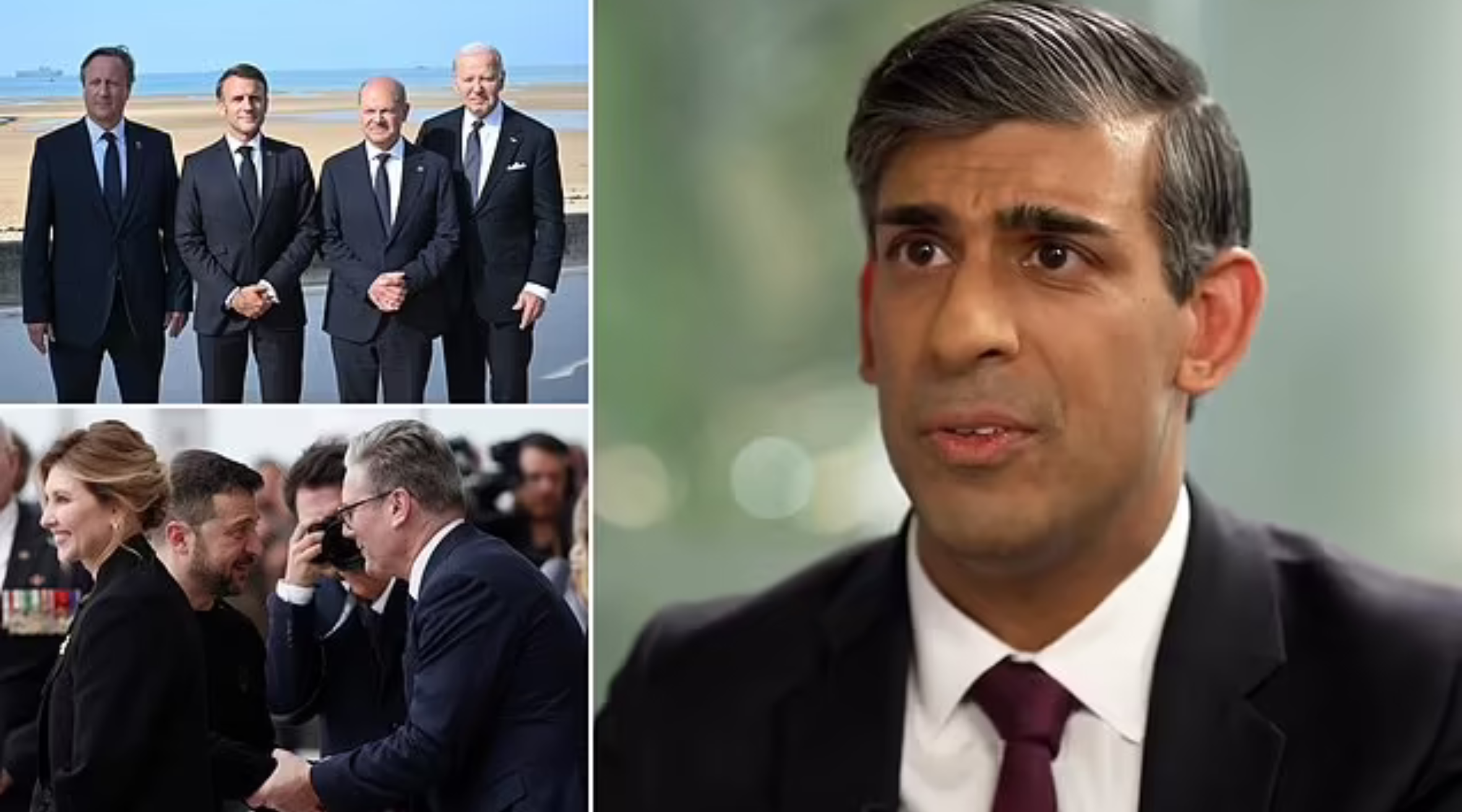 PM Rishi Sunak Regrets Departure from D-Day Events for TV Interview