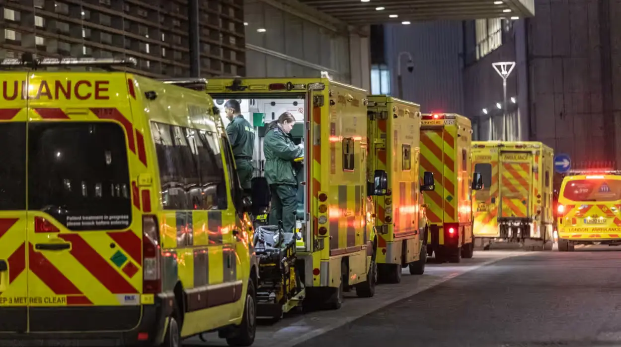 Patients die as NHS ambulances stuck outside A&E