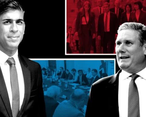 Political landscape shifts Sunak's struggles and Starmer's transformation