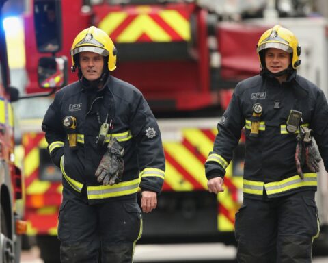 UK security concerns rising as police secure London street after attempted arson