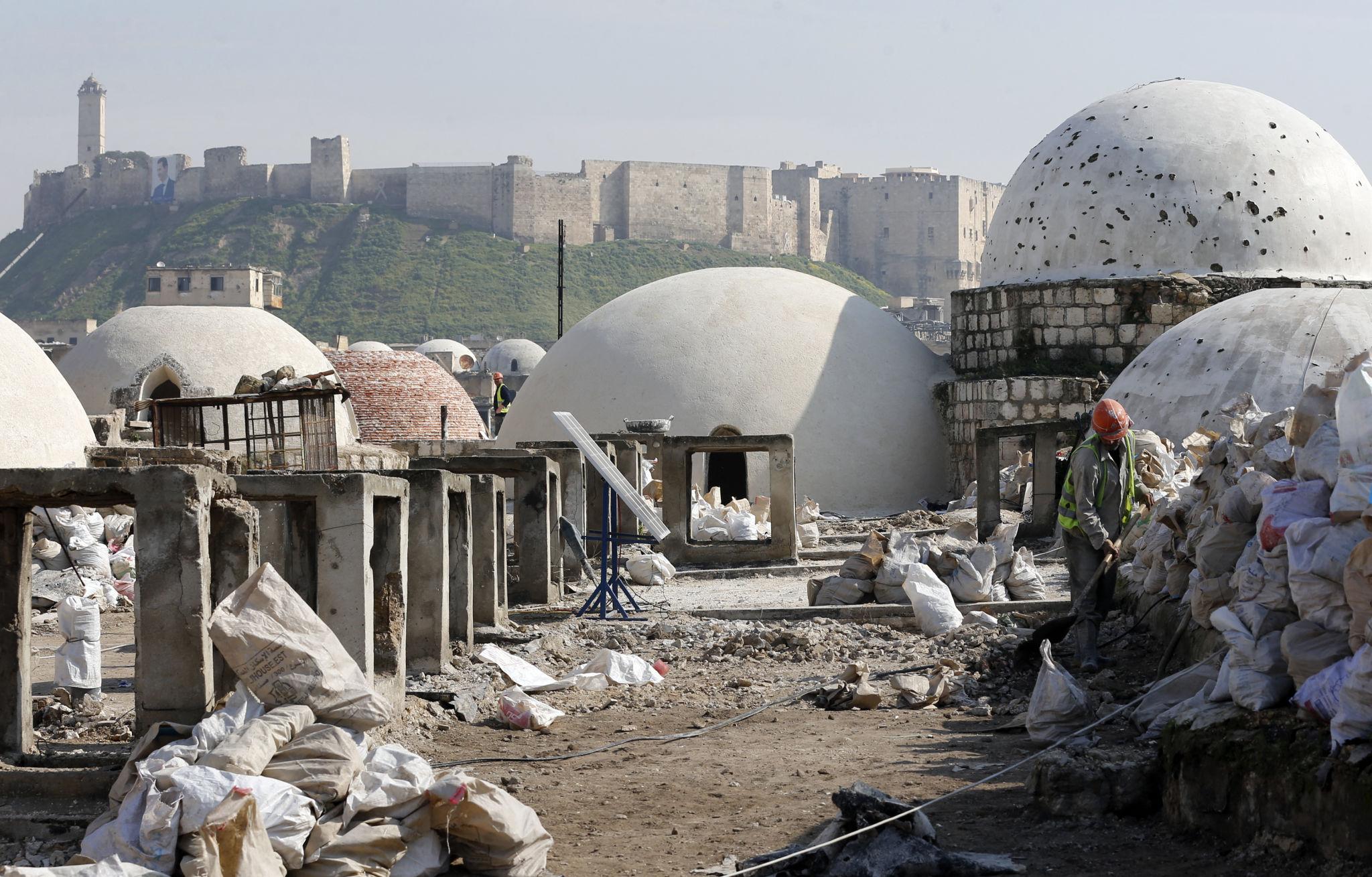 Syria infrastructure projects restoring electricity and power systems