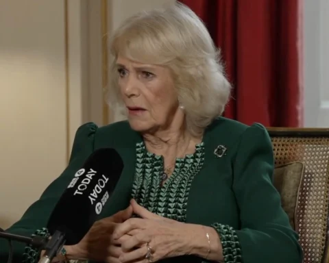 Queen Camilla praises courage of BBC commentator’s family