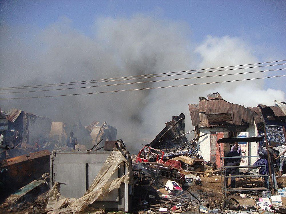 Nigeria military airstrike carried out by fighter jet during security operation
