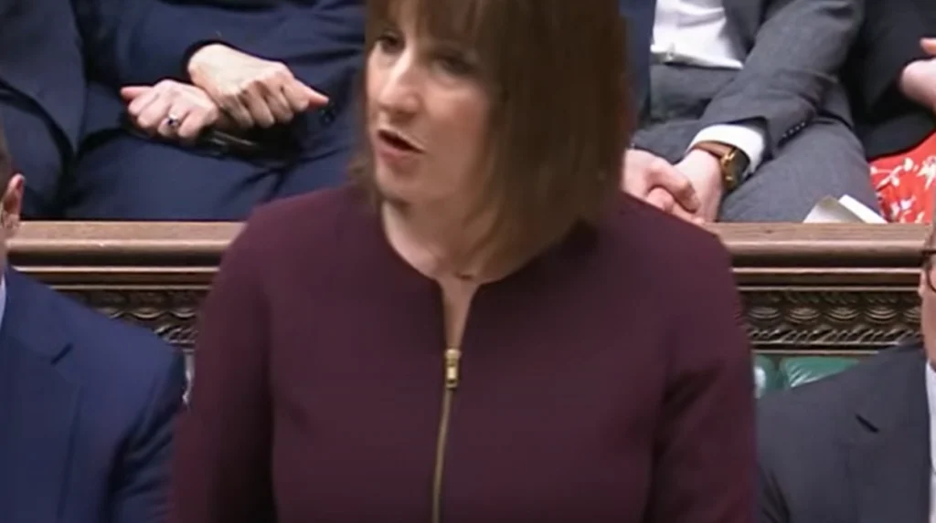 Rachel Reeves blames global uncertainty for spending cuts