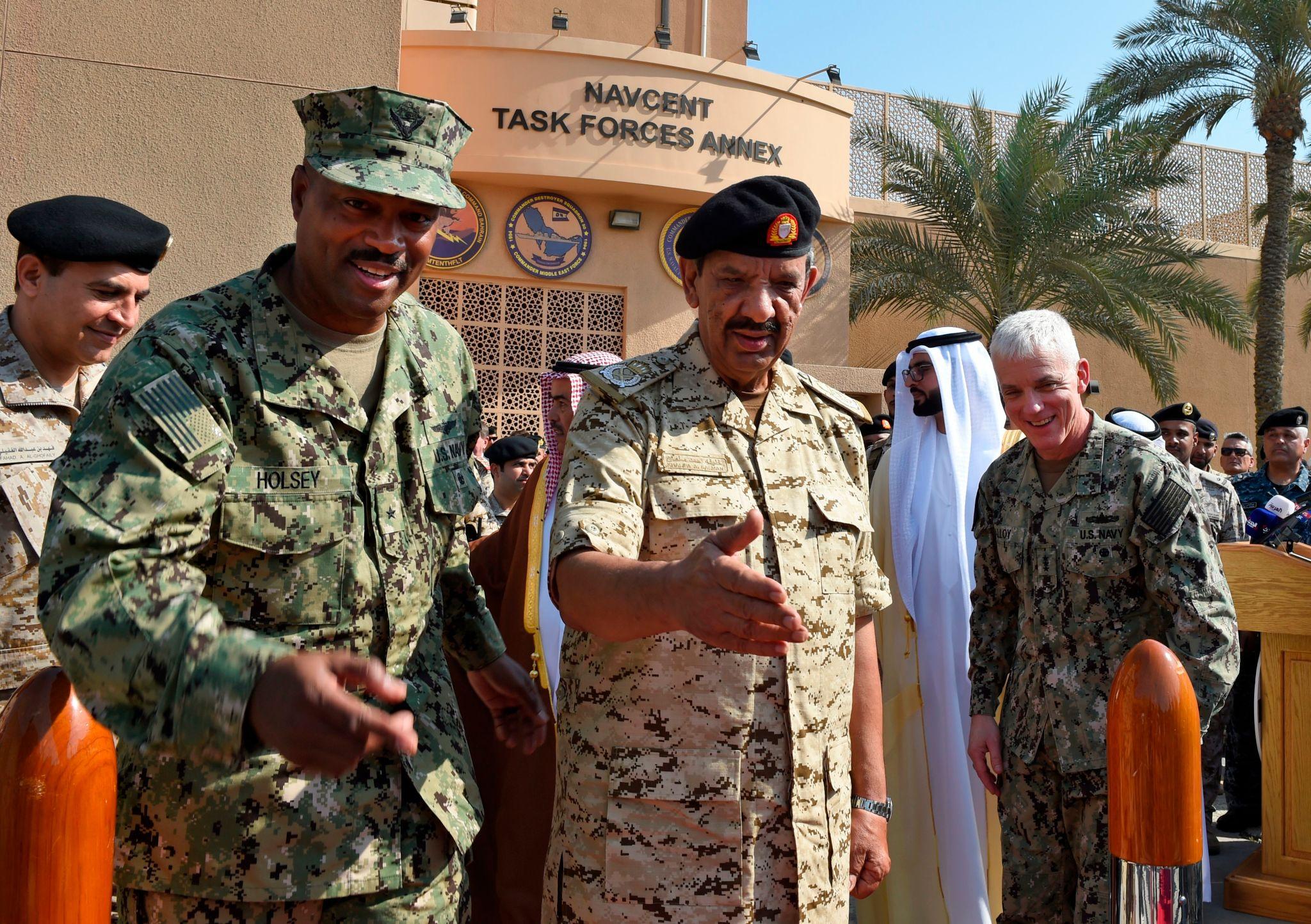 Iran military attack claims targeting US Fifth Fleet Bahrain base