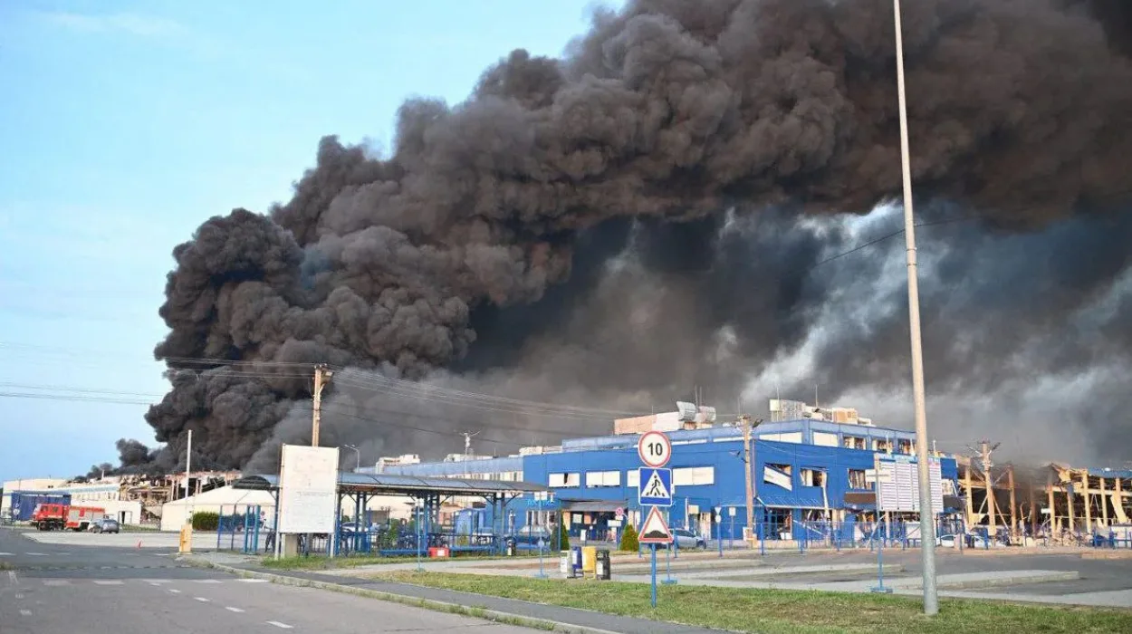 Russia bombs US-linked factory in Ukraine’s attack Russia bombs US-linked factory in Ukraine’s attack