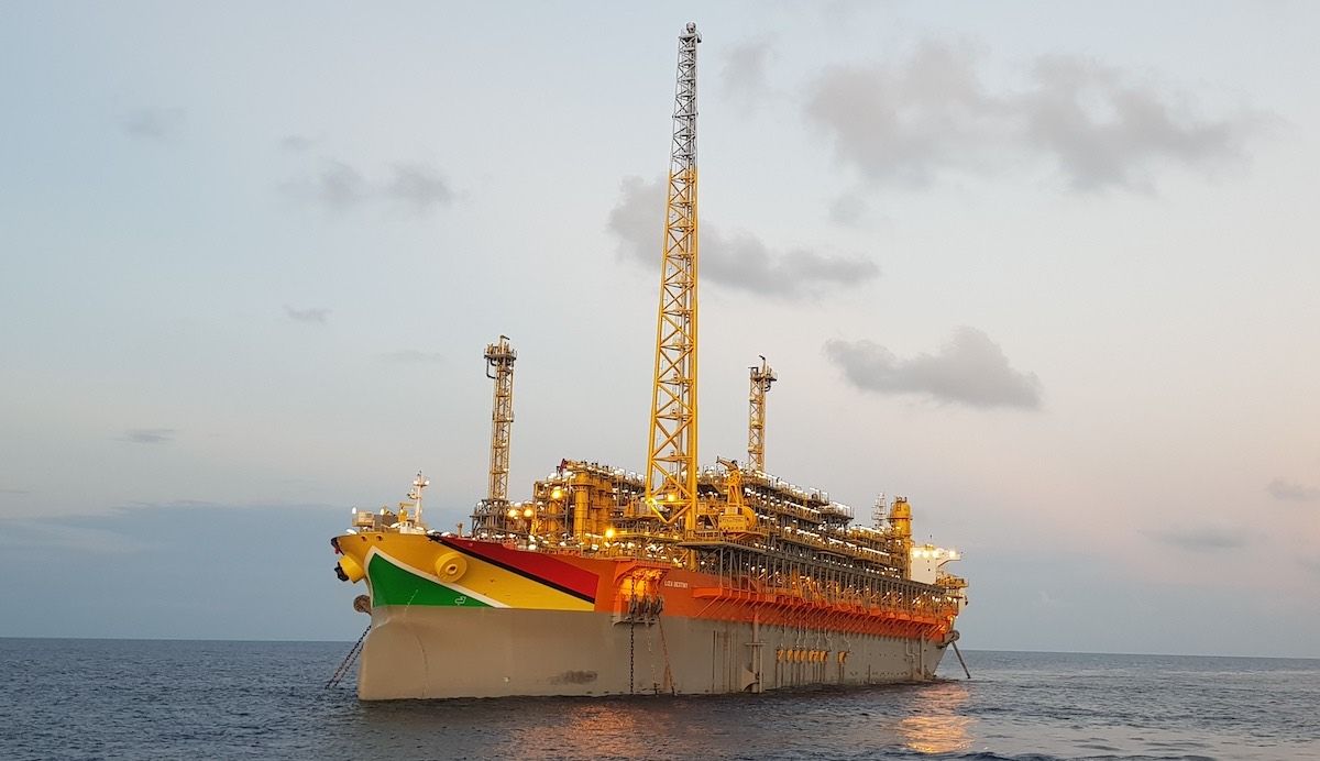 Guyana Energy Growth Gains Global Momentum After Regional Stability Georgetown 2026 3 Offshore oil platform supporting Guyana energy growth in deepwater fields