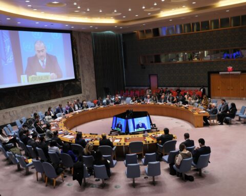 Officials delivering Tehran response to Israeli strike during press conference in 2026