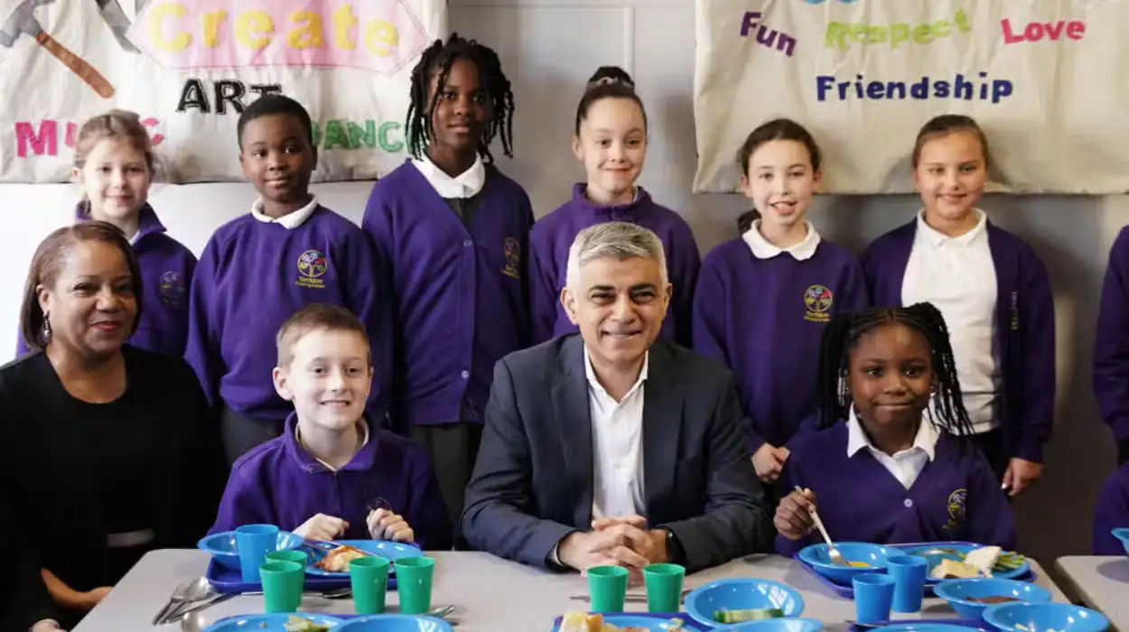 Sadiq Khan's free school meals policy raises funding questions