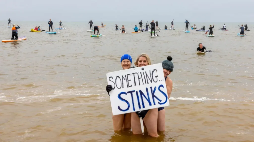 Sewage crisis putting off UK sea swimmers