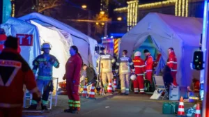 Sir Keir Starmer condemns incident at German Christmas market