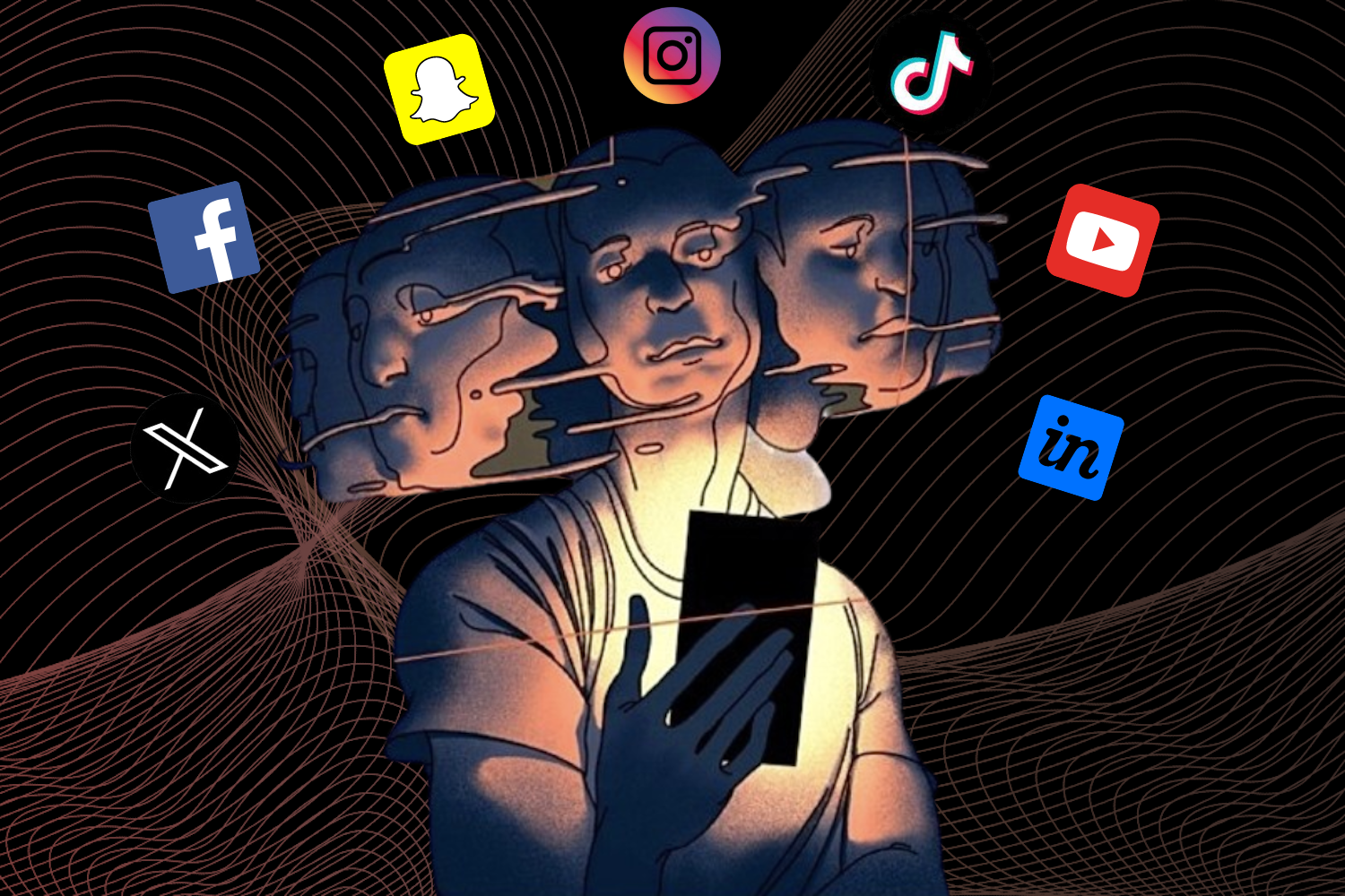 Teenagers affected by social media youth mental health concerns across Europe