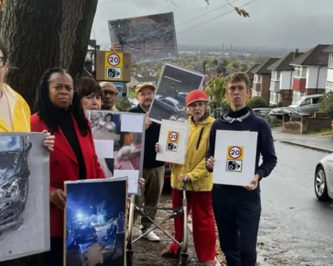 Spa Hill residents in Croydon demand action on road safety