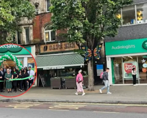 Specsavers marks 30 years in Ealing Broadway