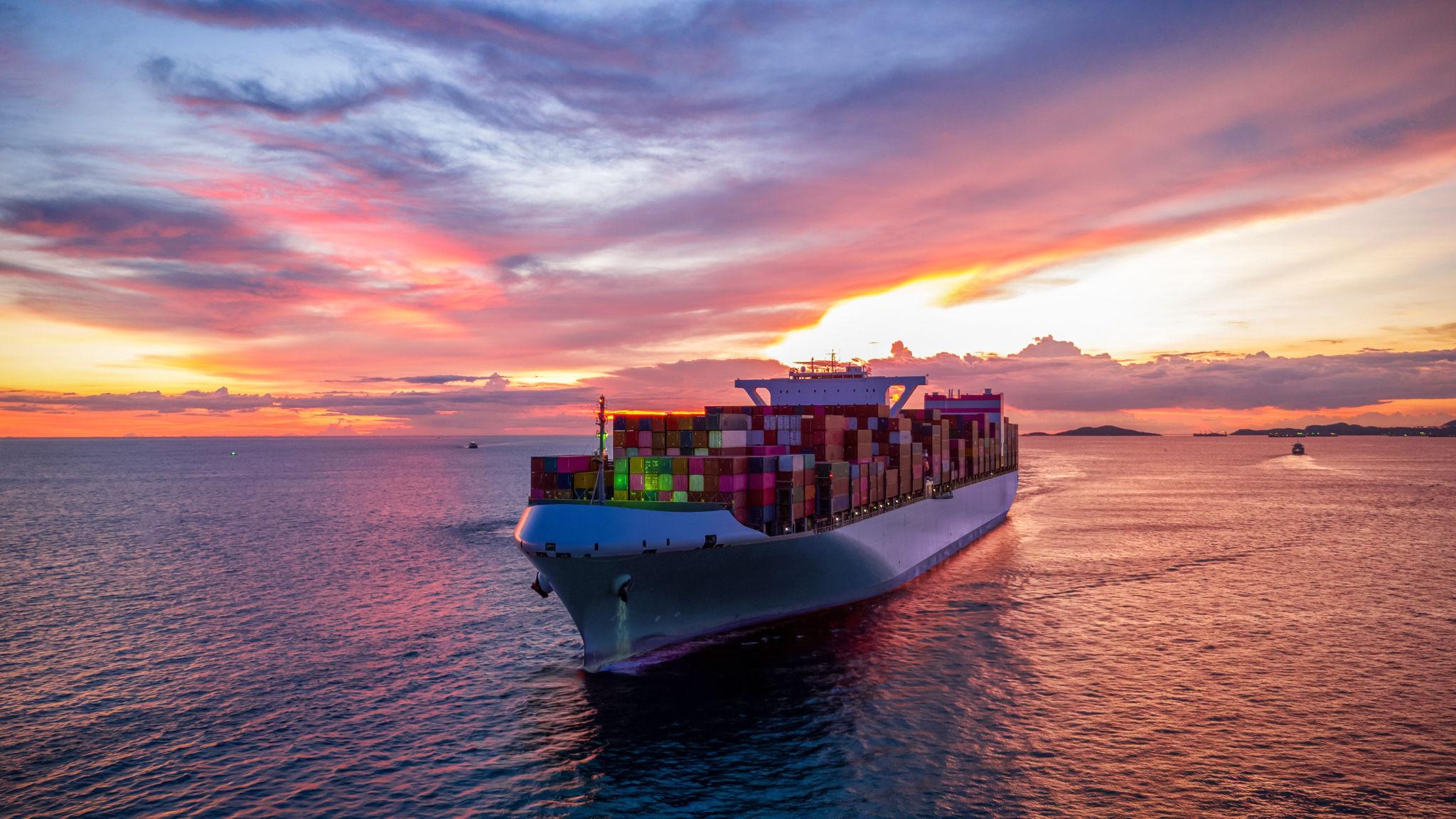 Container backlog highlights shipping delays global trade disruption