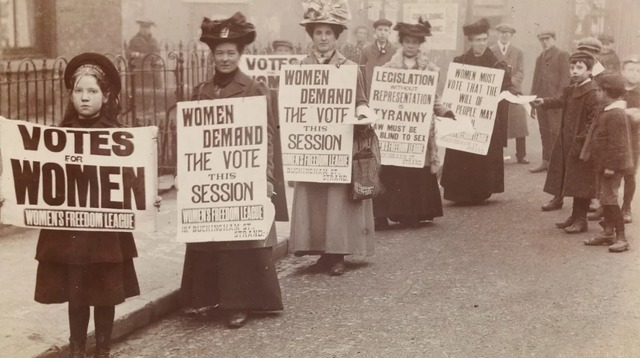 Start of the suffragette movement
