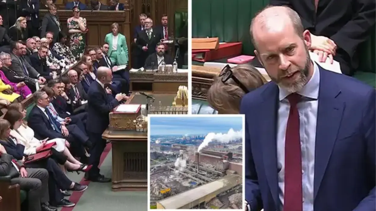 Steel crisis a pig’s breakfast, says Alex Burghart