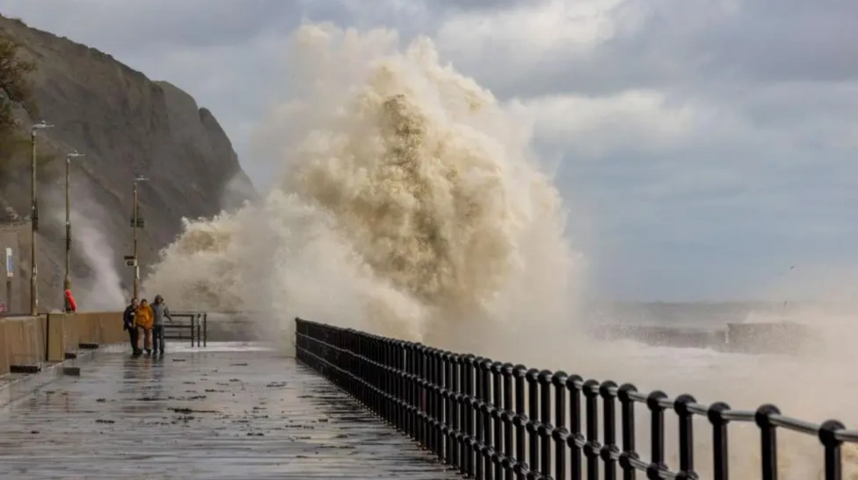 Storm Amy named with 80mph winds and severe weather warnings for the UK